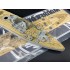 1/700 HMS Rodney Wooden Deck & Chains for Trumpeter kits #06718