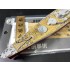 1/700 North Carolina-class Battleship Wooden Deck & Chains for Trumpeter kits #05734