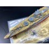 1/700 Japanese Navy Battleship Nagato Wooden Deck set for Fujimi #FJ 43064