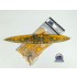 1/700 HMS Prince of Wales Wooden Deck and Main Gun Barrels for Tamiya 31615