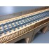 Stone Arch Bridge & Railway Tracks for 1/35 Tanks & 1/87 Trains (360mm x 100mm x 180mm)