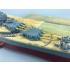 1/350 USS Missouri Battleship Wooden Deck, PE, Metal Gun Barrel for Mini Hobby (Trumpeter) #80604