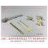 1/350 German Bismarck Battleship Radar Crane Catapult Detail Set (PE)