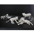 1/35 (54mm) Wild Life Series - Family of Lions (6pcs, resin)