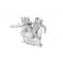 1/6 Harley Davidson Racer 4 valve Engine Resin kit