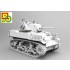 1/16 British Stuart VI M5A1 Tank w/Workable T36E6 Track Links