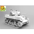 1/16 British Stuart VI M5A1 Tank w/Workable T36E6 Track Links