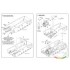 Engine set for 1/35 WWII German Pz.III Ausf E/F/J/L/N for Dragon kit