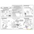 Interior set for 1/48 US Hughes MD-500D Police&Civil Versions for Academy kit