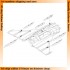 1/48 Saab JAS-39C Gripen Correction Wing Racks for Kittyhawk kit