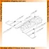 1/48 Saab JAS-39C Gripen Correction Wing Racks for Kittyhawk kit