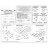 1/48 Saab JAS-39C Gripen Correction Wing Racks for Kittyhawk kit
