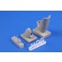 1/48 F-4A-1 Reconnaissance Lightning Conversion Set for P-38F/G kits