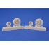 1/48 McDonnell Douglas F-4B Phantom Wheels for Tamiya kits