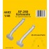 1/48 Modern SF-260 Exhausts for Special Hobby kits