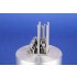 1/48 Lysander Lewis Machine Gun (2 with ring/bead and reflector gun sights) for Airfix