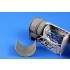 1/32 WWII Tempest Mk.V Fuselage Fuel and Oil Tanks for Special Hobby kits