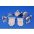 1/32 WWII Tempest Mk.V Fuselage Fuel and Oil Tanks for Special Hobby kits