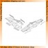 1/72 Mitsubishi A6M3 Model 32 Zero Landing Flaps & Ailerons Set for Tamiya kit