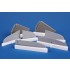 1/72 WWII Ilyushin Il-2 Control Surfaces for Tamiya kits