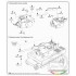 1/48 German Bergetiger Conversion Set for Tamiya kit