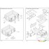 1/48 Steyr 1500 Cargo Truck Wood Cab Conversion Set for Tamiya kit