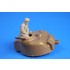 1/35 WWII US Tank Commander in Turret, Winter 1944