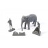 1/48 WWII RAF Mechanic in India+Elephant with Mahout (2 fig. + elephant)