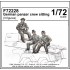 1/72 German Panzer crew sitting (3 figures)
