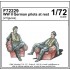 1/72 WWII German Pilots at rest (2 figures)