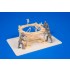 1/72 German A4/V2 missile launch platform Personnel, WW II (3 figures)