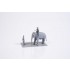 1/72 WWII RAF Mechanic in India + Elephant with Mahout (2 fig. + elephant)