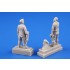1/72 German ACE Fighter Pilot A. Galland and Mechanic (2 figures)