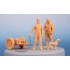 1/72 Tempest Pilot, Dog and Mechanic with Accumulator Trolley