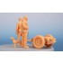 1/72 Tempest Pilot, Dog and Mechanic with Accumulator Trolley