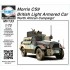 1/72 British Morris CS9 Light Armoured Car 'North African Campaign'