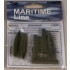 1/200 8 m Cutter (2pcs) with Paddles for Trumpeter kits