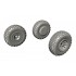 1/72 P-40 Wheels Diamond Tread for Special Hobby kits