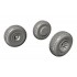 1/72 P-40 Wheels Block Tread for Special Hobby kit