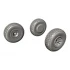 1/72 P-40 Wheels Block Tread for Special Hobby kit
