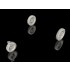 1/72 A-4B/P Skyhawk Mainwheels and Nosewheel (early with spoke type hubs) for Airfix kits