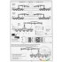 1/35 German Railway Carrier for Karl Morser (Gauge 1435mm) - Resin kit