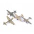 1/72 WWII US P-40K-1/5 Warhawk "Short Tail"