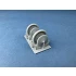 1/32 Nieuport 11 Wheels with Laced Cutouts Rims for Copper State kit
