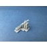 1/32 Nieuport 11/16 Engine Air Intake Tubes for Copper State kit