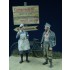 1/35 German Nurse and Wounded 1942-1945 (2 figures)