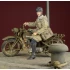 1/35 WRNS Dispatch Rider 1939-1945 for Bronco Triumph Motorcycle (1 Figure)