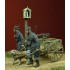 1/35 WWI Belgian Dog-drawn Cart with Crews (2 figures) 1914-15