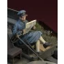 1/35 WWII British WAAF Girl Reading a Newspaper