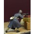 1/35 WWII Dutch Army Black Devils Lewis Gunner 1940